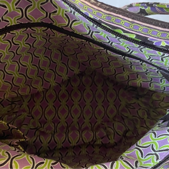 Vera Bradley Multicolor Floral Bag with Black Accents - Picture 10 of 11